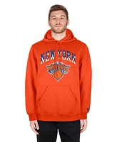 New Era Men's Orange New York Knicks 2024/25 City Edition Pullover Hoodie