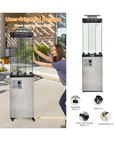 Gouun 41 000 Btu Propane Patio Heater with Metal Hood