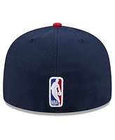 New Era Men's Navy Golden State Warriors 2024/25 City Edition 59FIFTY Fitted Hat