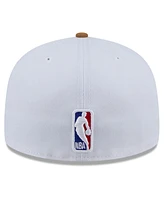 New Era Men's White Chicago Bulls 2024/25 City Edition 59FIFTY Fitted Hat