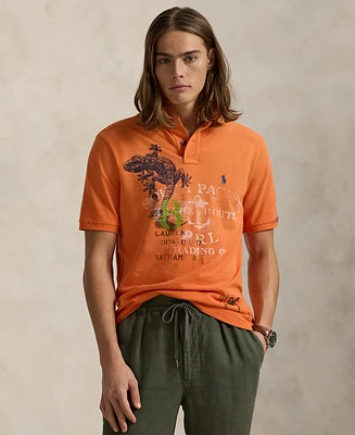 Polo Ralph Lauren Men's Classic-Fit Mesh Graphic Shirt