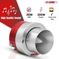 5 Core 1 Inch High-Performance Neodymium 300W High Compression Bullet Super Tweeters Tweeters 25.4mm Voice Coil