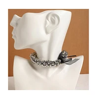Sohi Women's The Sleigh Bell Collar Necklace
