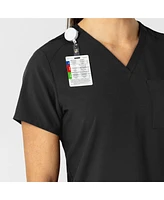 Wink Plus W123 Flex-n-Reach V-Neck Scrub Top