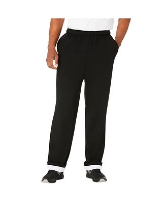 KingSize Big & Tall Sherpa Lined Full Elastic Sweatpants