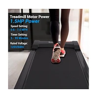 SereneLife Foldable Motorized Treadmill with 12 Programs and 5-led Display