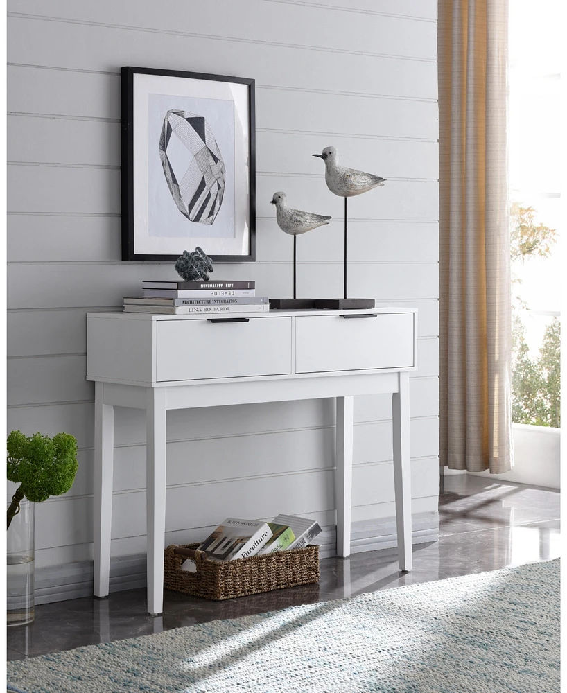 Kings Brand Furniture Atmore Console Table, White