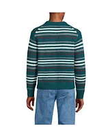 Lands' End Men's Long Sleeve Ultra Soft Oversized Crewneck Sweater