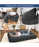 gaomon Bean Bag Chair for Adults, Giant Bean Bag Bed