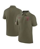 Nike Men's Olive Alabama Crimson Tide 2024 Military Appreciation Tour Performance Polo