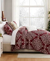 Southshore Fine Linens Christmas Carol 4-Pc. Holiday Quilt Set, Twin/Twin Xl