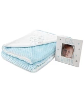 Baby Essentials Love You to the Moon Blanket & Frame, 2 Piece Set