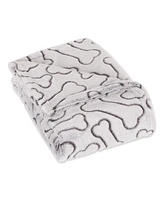 Bone Dry Embossed Pet Blanket Print