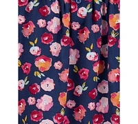 Carter's Toddler Girls Flower-Print Babydoll Dress