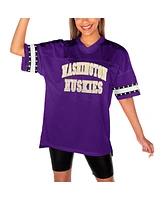 Gameday Couture Women's Purple Washington Huskies Until Kickoff Rhinestone Fashion T-Shirt