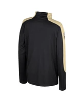 Colosseum Big Boys and Girls Black Purdue Boilermakers Oht Military Appreciation Cyclone Quarter-Zip Windshirt