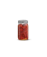 JoyJolt Regular Set of 6 Mason Jars with Airtight Lids