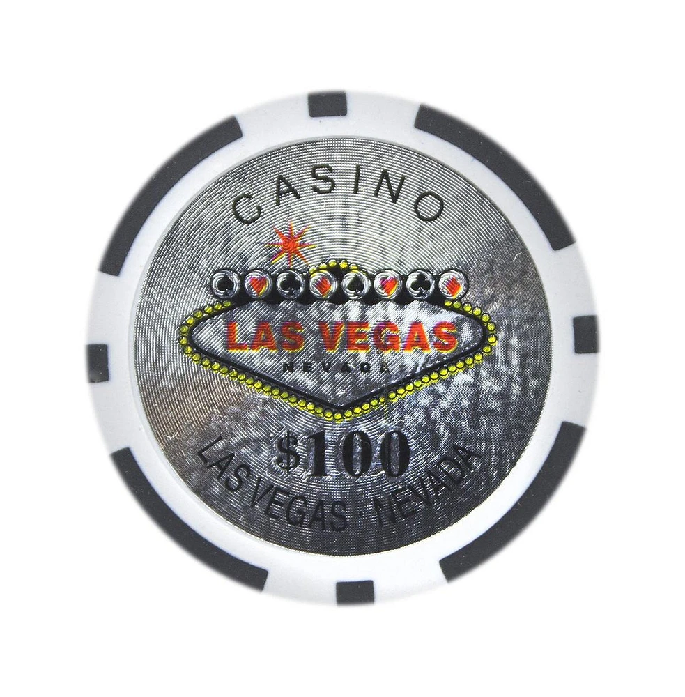 Slickblue Holo Inlay Poker Chips (25-Pack) – Premium Poker Chips