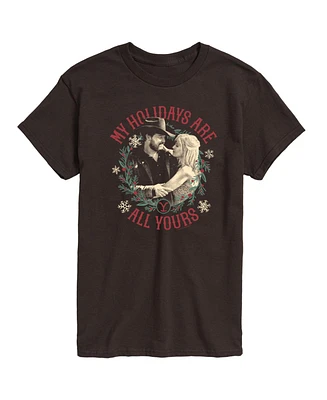 Airwaves Men's Yellowstone All Yours Rules Short Sleeve Tee