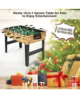 Gouun 10-in-1 Multi Combo Game Table Set for Home