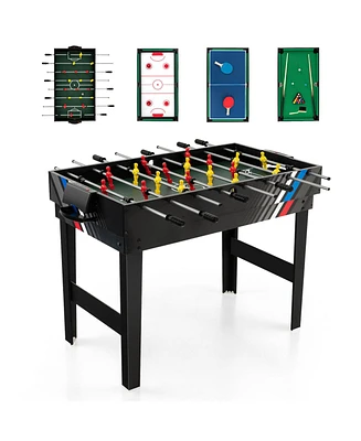 Gouun 4-in-1 Multi Game Table with Pool Billiards