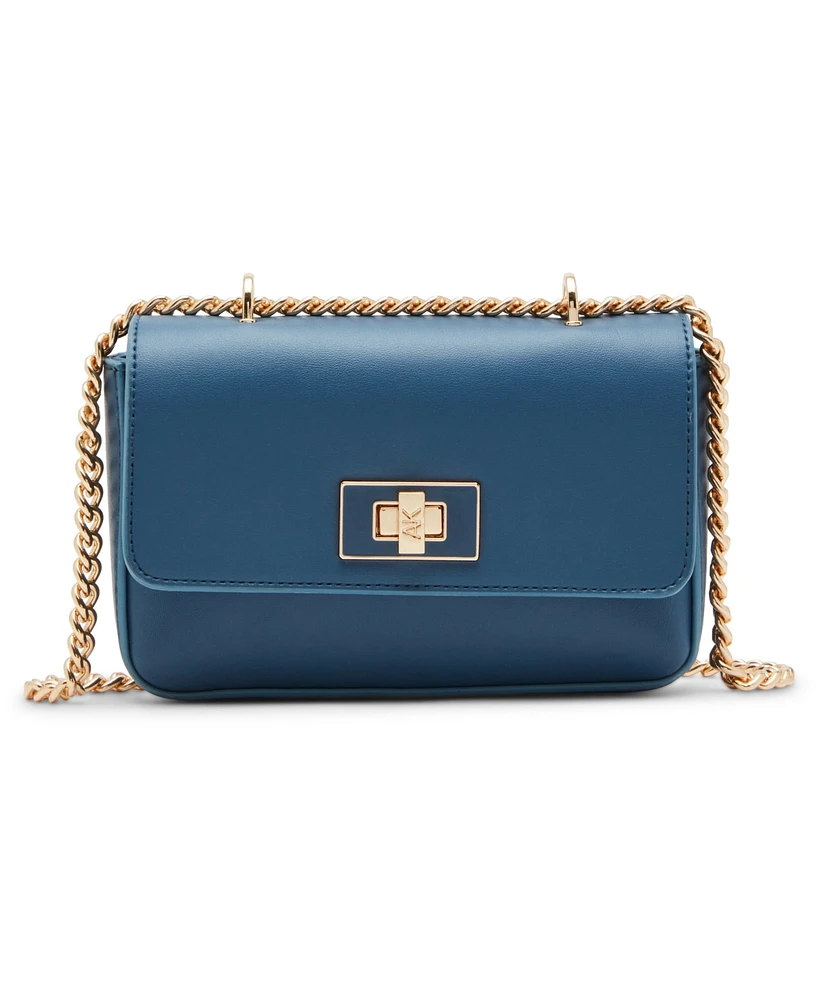 Anne Klein Convertible Flap Small Crossbody Bag