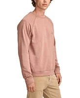 Lucky Brand Men's Fleece Logo Raglan Crew Sweatshirt