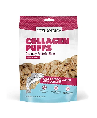 Icelandic+ Collagen Puffs: Beef With Cod - Cat Treat .5 oz