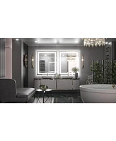 keonjinn Led Bathroom Mirror with Frontlit and Backlit