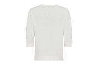 Olsen Women's Basic 3/4 Sleeve Tee