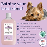 Bobbi Panter (Botanical) Soothing Dog Shampoo Tea Tree Oil, Aloe Vera, Lavender Oil, Cucumber Extract, Oat Protein