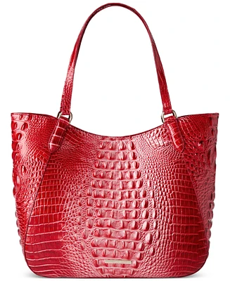 Brahmin Aliza Melbourne Large Leather Tote