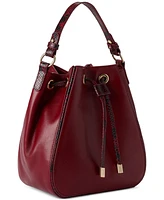 Brahmin Melinda Dietrich Leather Bucket Bag