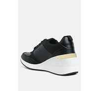 London Rag Noltas Chunky Wedge Heel Sneaker