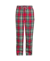 Lands' End Men's Tall Flannel Pajama Pants