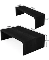 Tribesigns 13FT Conference Table, Large Rectangle Conference Room Table