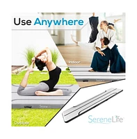 SereneLife 13 ft. Tumbling Gymnastics Inflatable Air Mat with Electric Air Pump