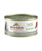 Almo Nature Hqs Natural Cat 24pk (2.47oz): Tuna & Whitebait Smelt In Broth