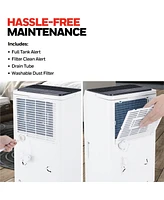 Honeywell 2024 New! 25-Pint Energy Star Dehumidifier for 1,500 Sq Ft – Laundry Mode, Auto-Comfort Mode & Thermal Overload Protection, TPFIT25WK