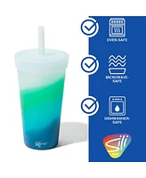 Straw Tumbler 22oz: 2 pk - Mountain Air & Desert Sun