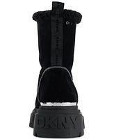 Dkny Women's Frankie Block Heel Winter Booties