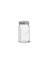 JoyJolt Regular Set of 6 Mason Jars with Airtight Lids