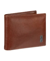 Levi's Men's Rfid Genuine Leather Extra-Capacity Traveler Bifold Wallet