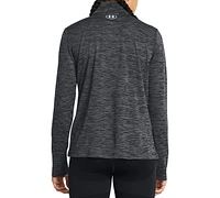 Under Armour Women's Twist Tech Quarter-Zip Logo Top