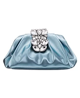 Nina Women's Crytal Frame Snap Clutch