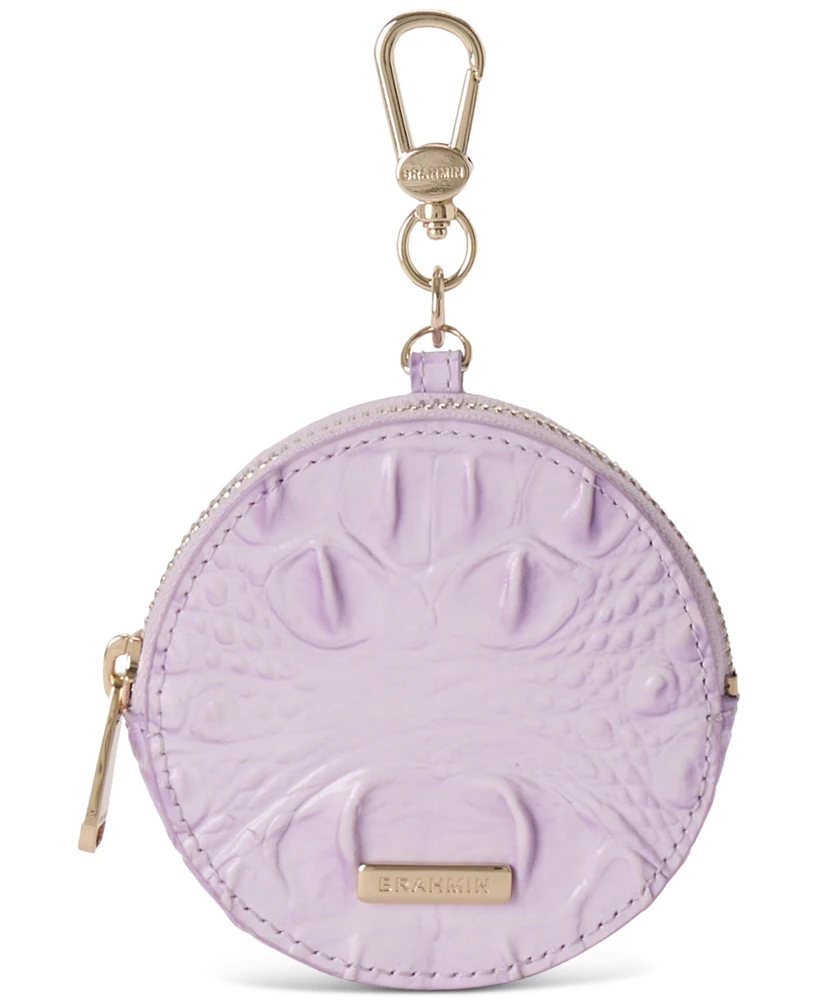 Brahmin Leather Circle Coin Purse