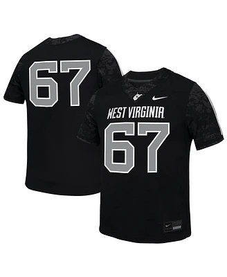 Nike Big Boys and Girls 67 Black West Virginia Mountaineers Untouchable Replica Game Jersey