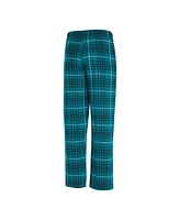 Concepts Sport Men's Midnight Green/Black Philadelphia Eagles Vector T-Shirt Flannel Pants Sleep Set