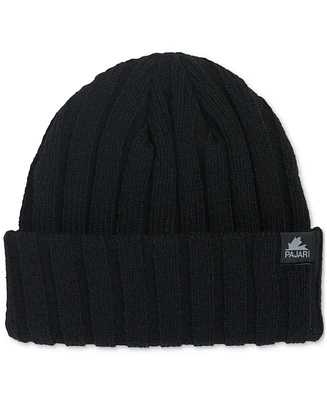 Pajar Men's Denman Ribbed-Knit Cuffed Beanie