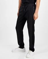 Karl Lagerfeld Paris Men's Slim Fit Scuba Mesh Trim Sweatpants